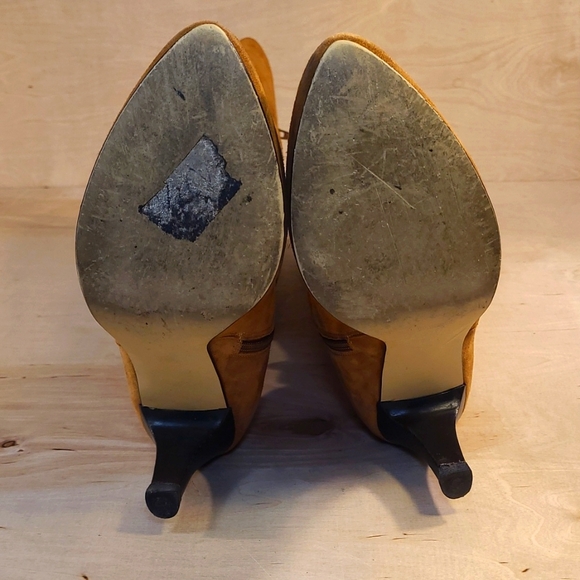Chico's Tan Tall Women's Suede Boots - Picture 4 of 6